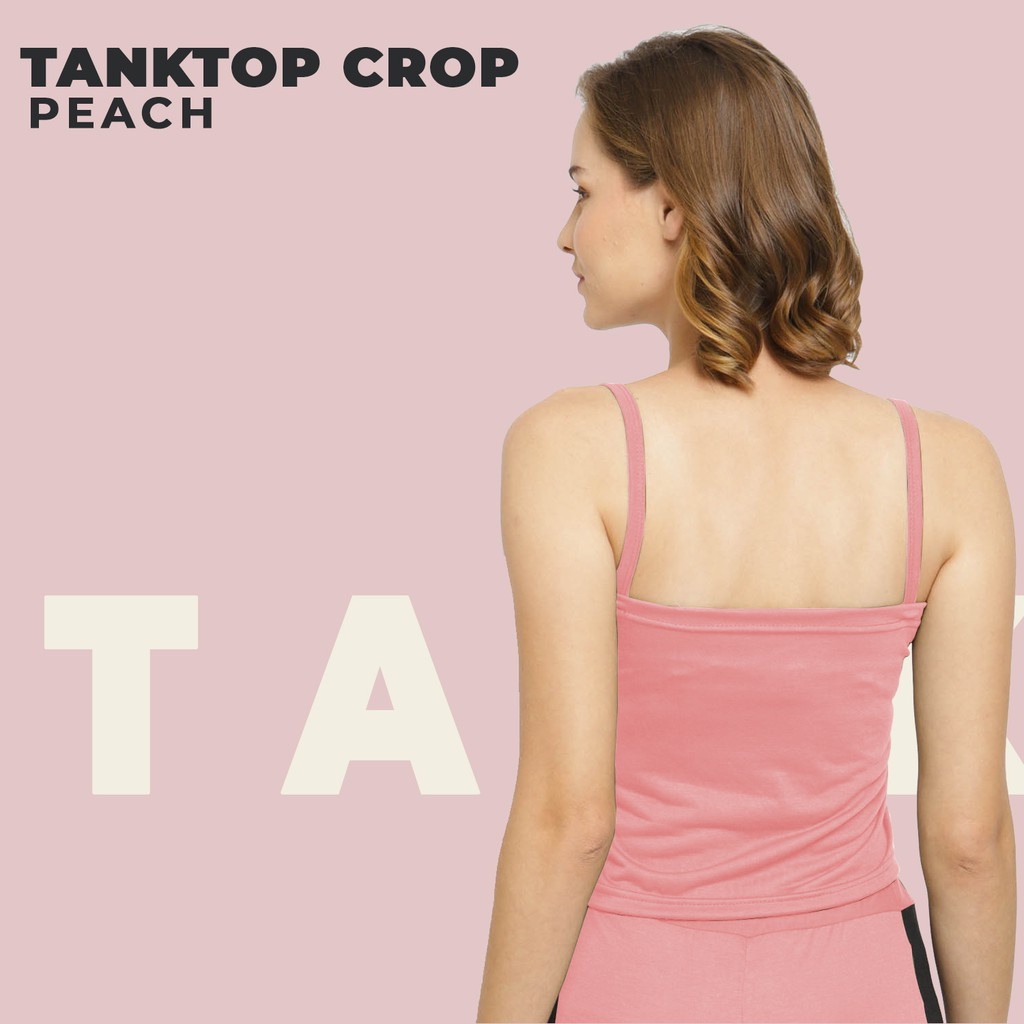 Tanktop NH08 / Tanktop Tali Polos NH08/tanktop crop wanita - YELONIX