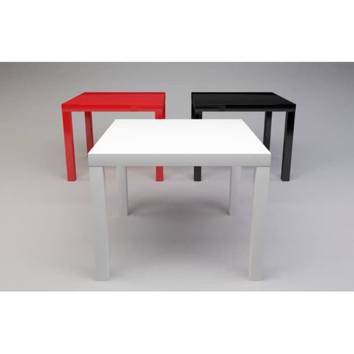 LACK Meja Samping/ meja tv/ meja serbaguna - Pilihan Warna - Putih