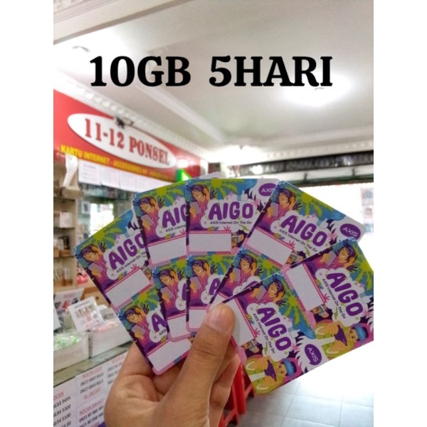 VOUCHER AXIS 10GB(12GB) 5HARI