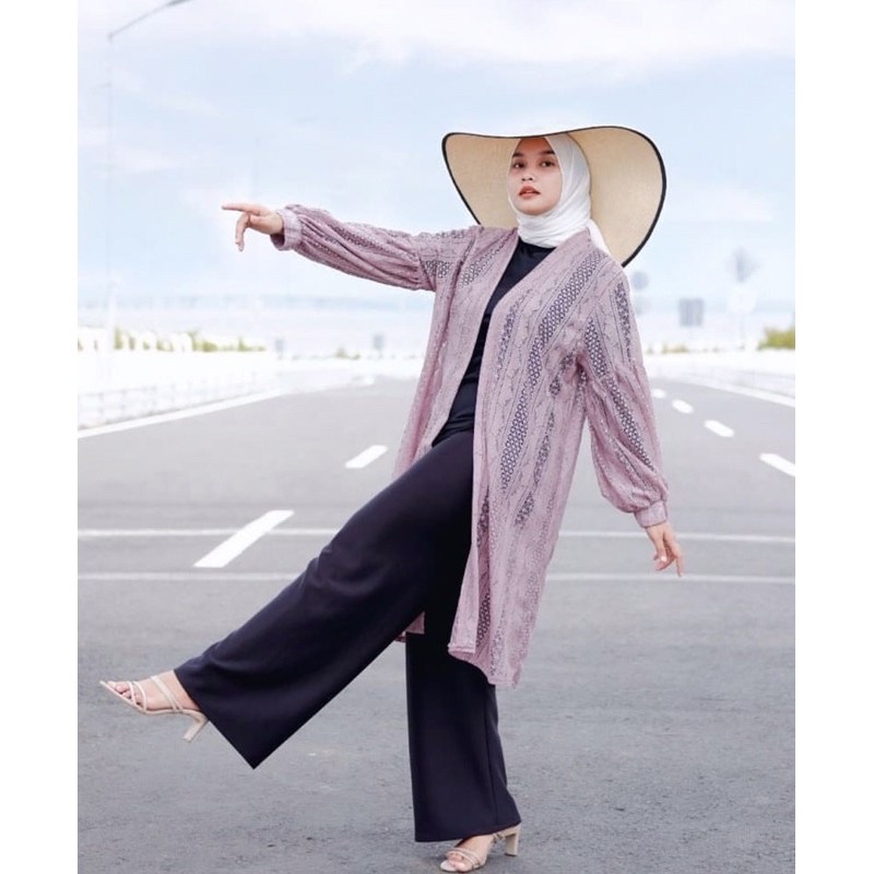 OUTER BROKAT BRUKLAT BROKLAT PANJANG MURAH JOGJA OUTER POLOS KONDANGAN HANGOUT