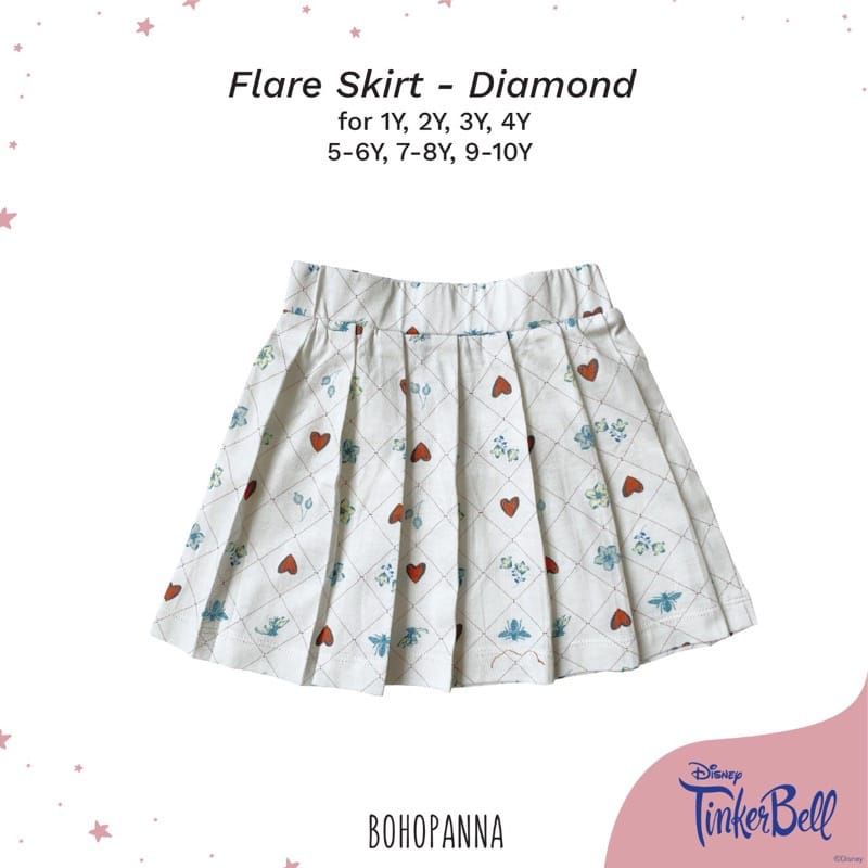 Bohopanna Flare Skirt Disney TinkerBell // Rok Anak Perempuan