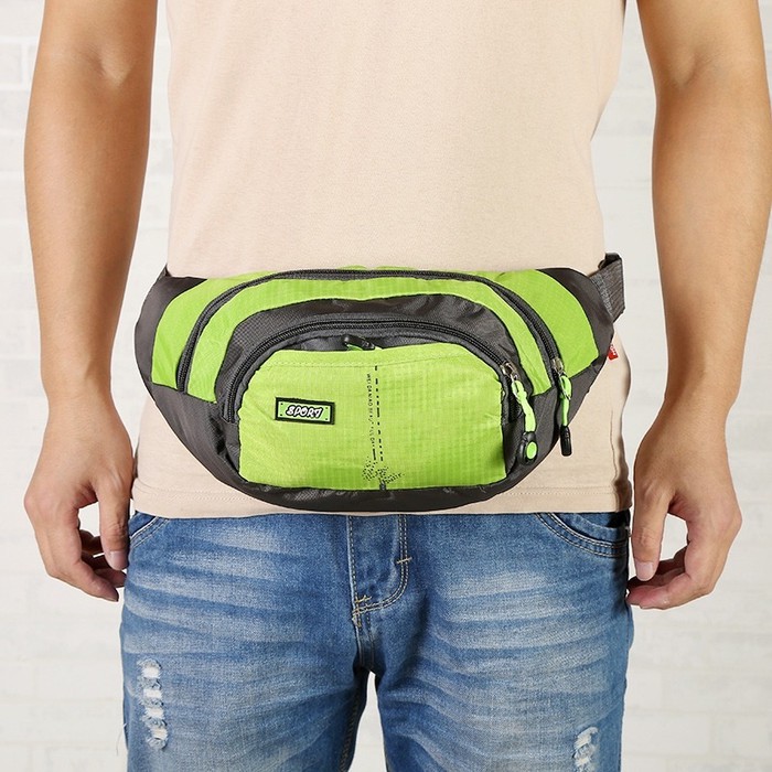 Tas Selempang Outdoor Unisex Tas Pinggang Waistbag 18505