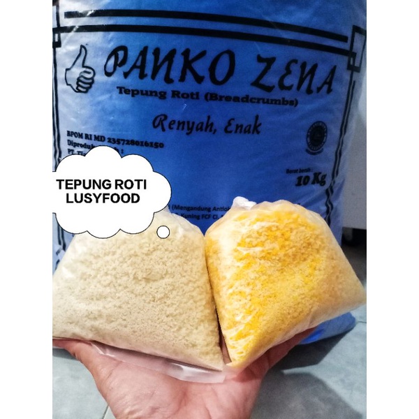

Tepung Roti Panko Zena Mix crumbs dan Putih