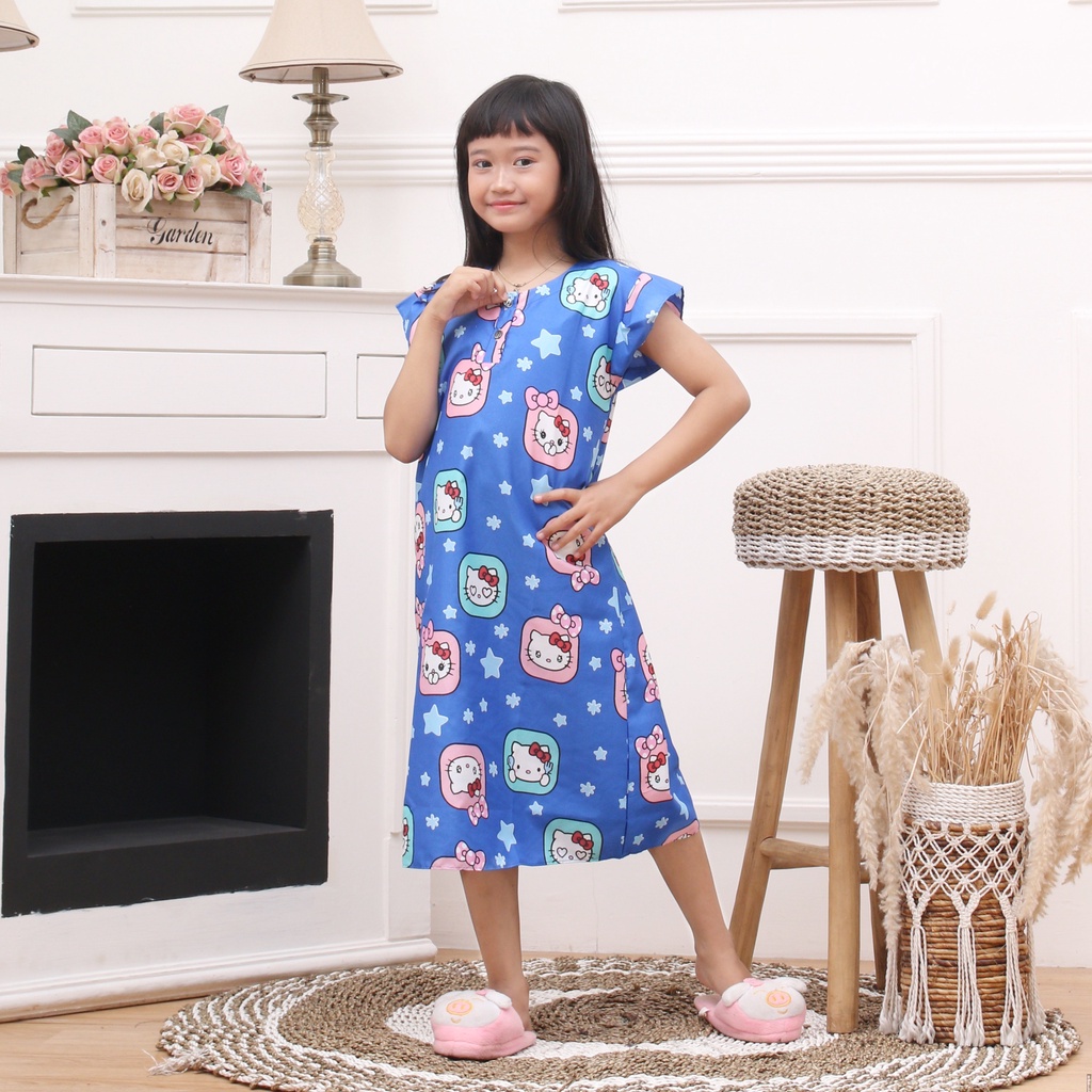 Dress Anak Usia 4,5,6 Tahun Daster Anak Harian Murah Berkualtas