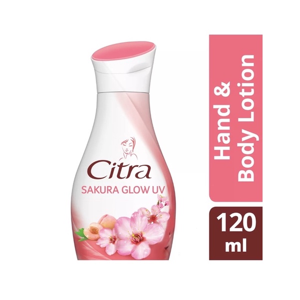 Citra Sakura Glow UV Hand And Body Lotion 120 ml