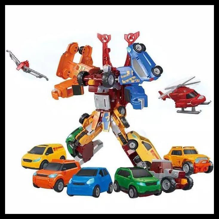 Mainan Anak Tobot Giga 7 Transformer Tobot Mini Giga7 Series