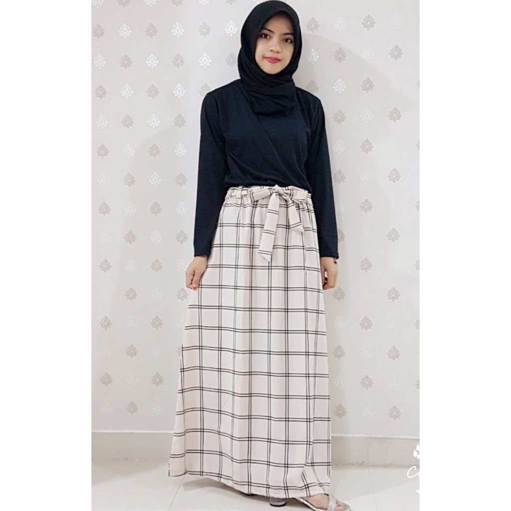ROK SASTRA KOTAK PANJANG GL FASHION