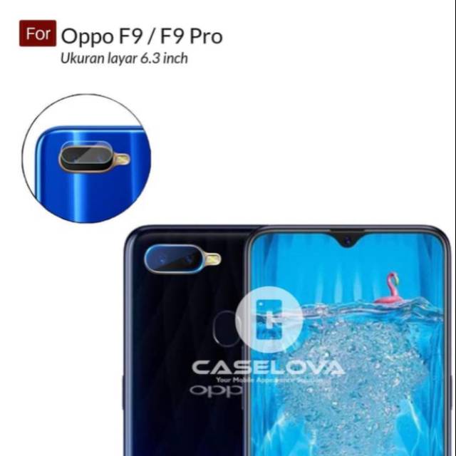 Tempered Glass Camera Oppo F9 - Anti Gores Kamera Oppo F9 F9 Pro - SC