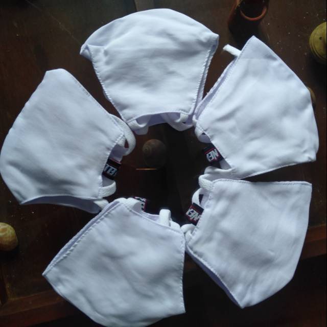 Masker Kain Polos 2 Lapis Masker Tie Dye Shopee Indonesia