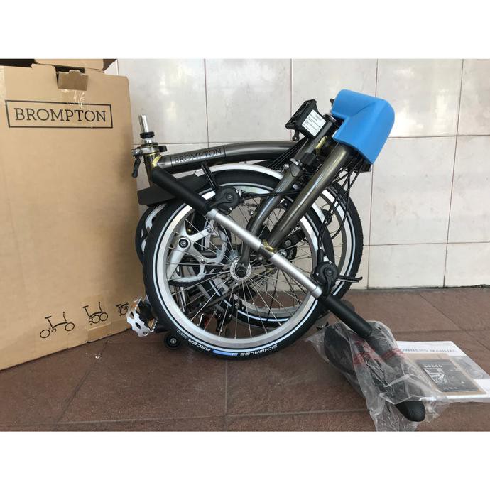 Sepeda Lipat Brompton Raw Lacquer S6L New 2020