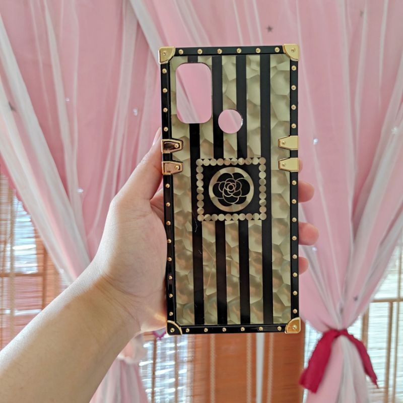 CASE REALME C31 C35 C21Y C21 C20 C11 C17 7i C12 C15 5 5i SOFTCASE CHANEL GOLD DIAMOND BRANDED