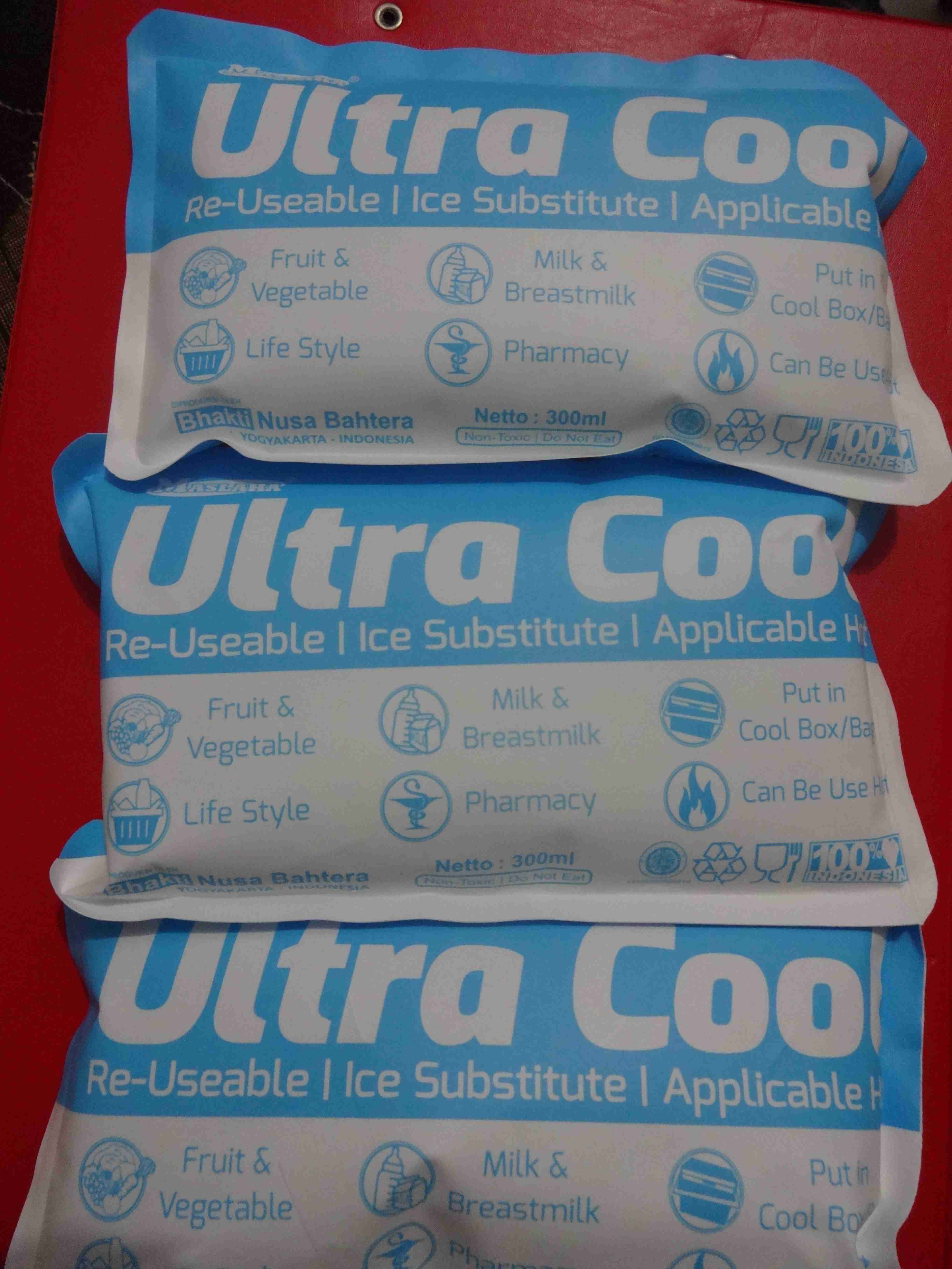 Best Seller Ice Gel 320 Gr Ice Pack Ultra Cool Sachet Pengganti Es Batu Halal & Food Grade