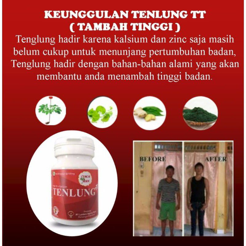 Suplemen penambah tinggi badan sudah Bpom