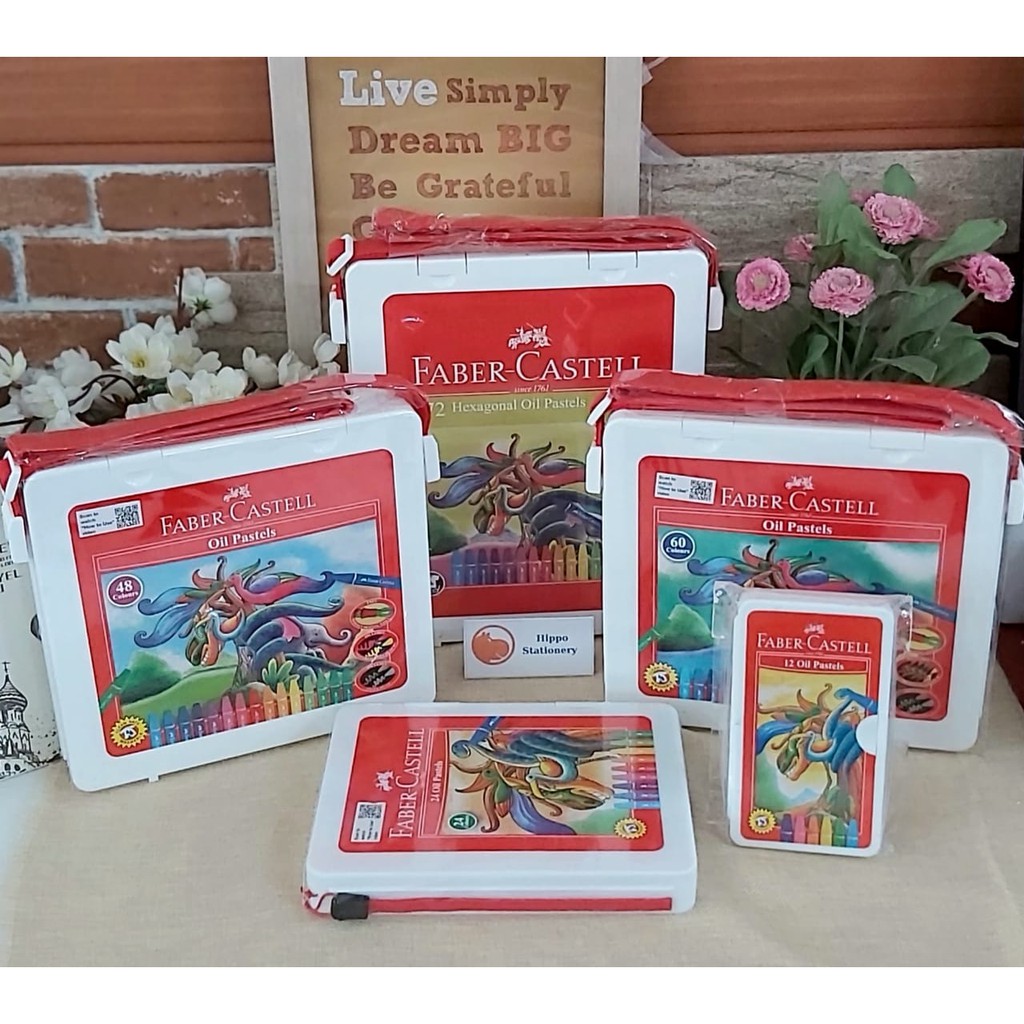 

CRAYON FABER CASTELL/HEXAGONAL OIL PASTEL FABER CASTELL