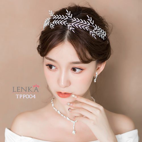 [SIAP KIRIM] TIARA CRYSTAL WEDDING AKSESORIS PERNIKAHAN PENGANTIN TPP004