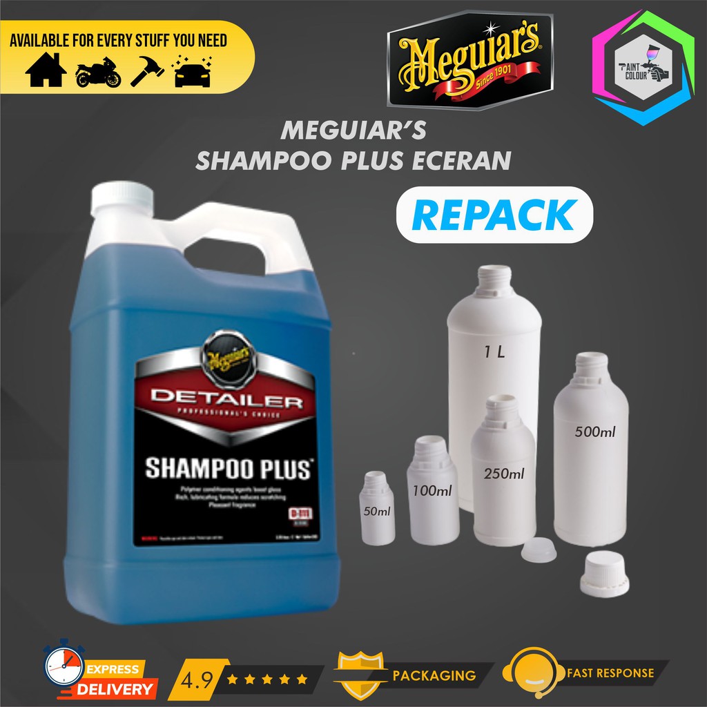 Meguiars Shampoo Plus Wash REPACK - Paint Colour