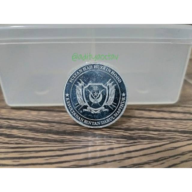 Koin 1 Dirham Wakala edisi Kesultanan Bintan + Kapsul Koin