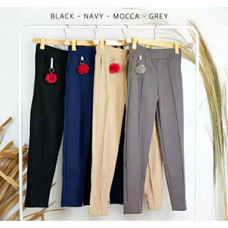 CELANA DOTY SCUBA POM POM/BAGY PANT POM POM/CELANA LUNA POM POM