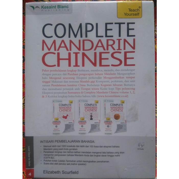 Kamus Mandarin Paket Complete Mandarin + Cd Audio