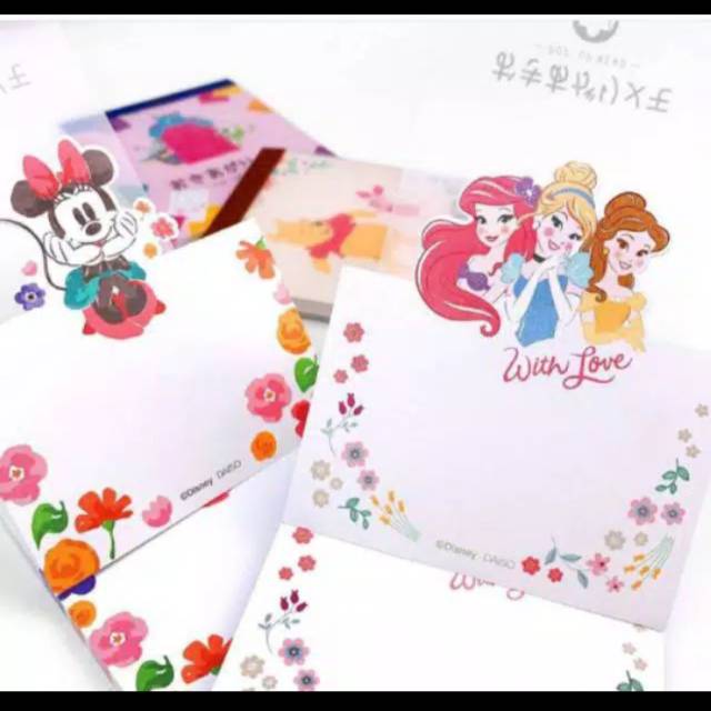 

Standing memo / memo meja / table memo disney