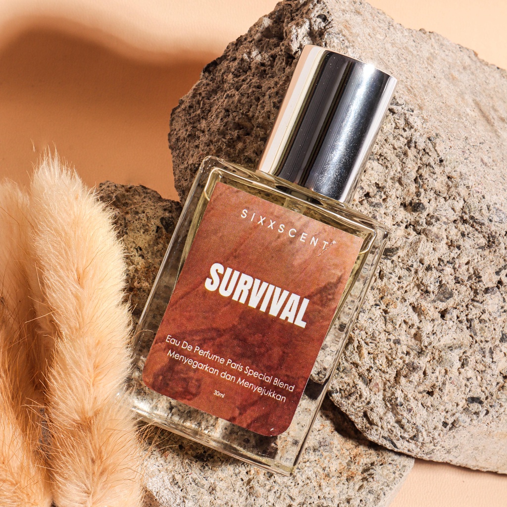 Parfum Survival Hornee Sugar Daddy Hustle Cowok Cewek Unisex Eau de Perfume Wangi Tahan Lama