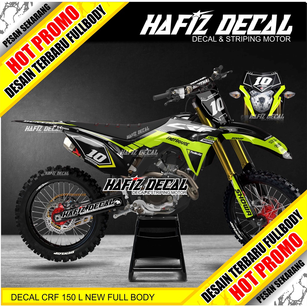 DECAL CRF 150 L FULL BODY, DECAL CRF 150 L,DECAL CRF 150L,DECAL CRF 150, STIKER CRF, STIKER CRF