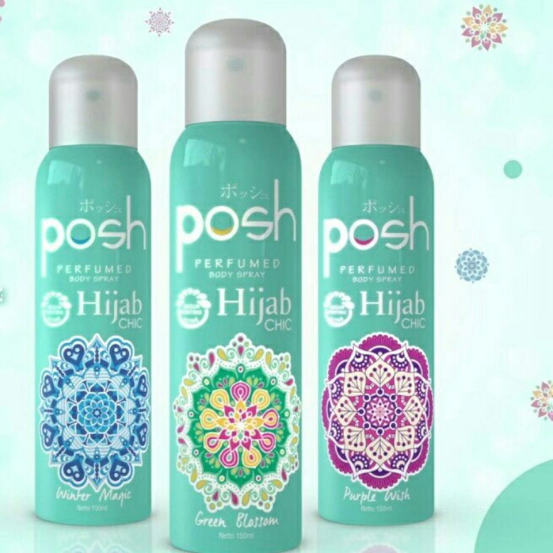 POSH PERFUME HIJAB CHIC | PARFUM HIJAB