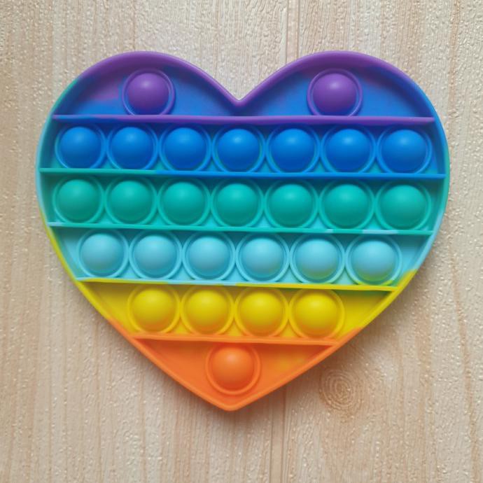 Heart Fidget Toys Mainan 