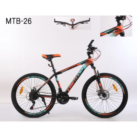 Sepeda Gunung 26" Limitless Shimano Kabel Dalam