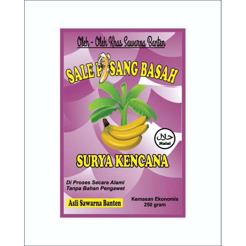 

SALE PISANG ekonomis SAWARNA KEMASAN 250 GR