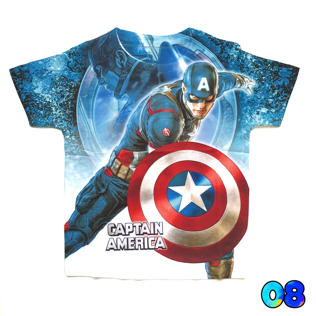 Furo Kaos Anak Superhero Spiderman Batman