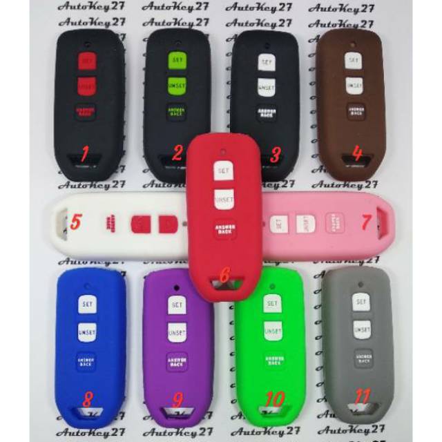 Silicon Kondom Cover Remote Kunci Honda Scoopy Fi 2017