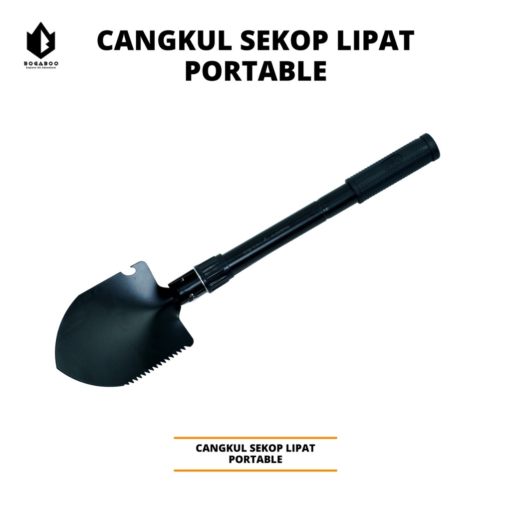 Sekop Lipat Mini Murah - Folding Shovel - Sekop - Cangkul Lipat