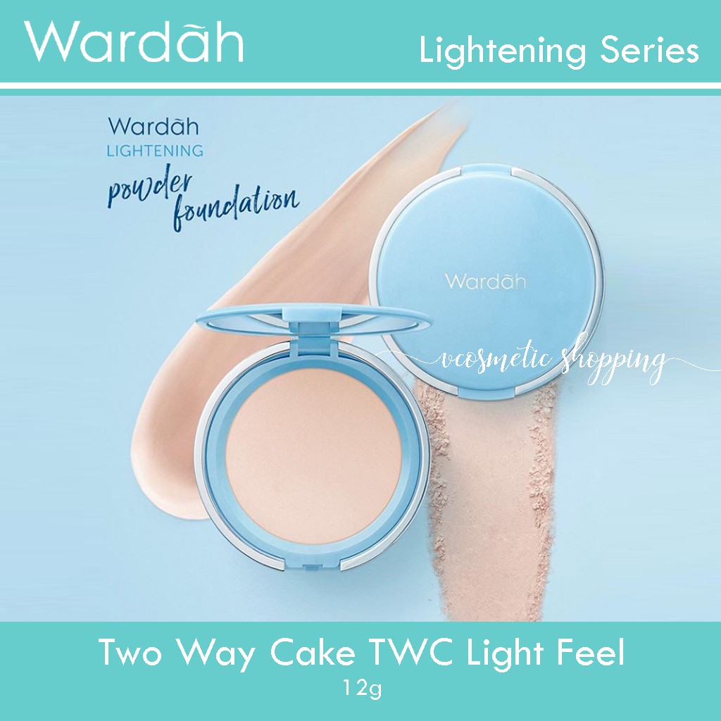 Wardah Lightening TWC Two Way Cake Light Feel