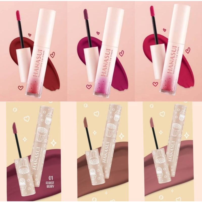 Hanasui Mattedorable Lip Cream / Boba LipCream