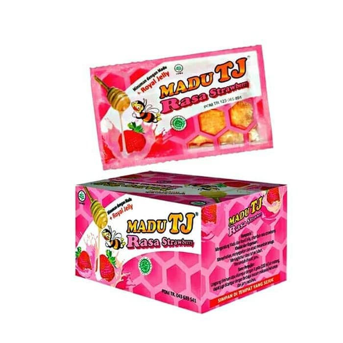 

MADU SACHET ISI 12 STRAWBERY