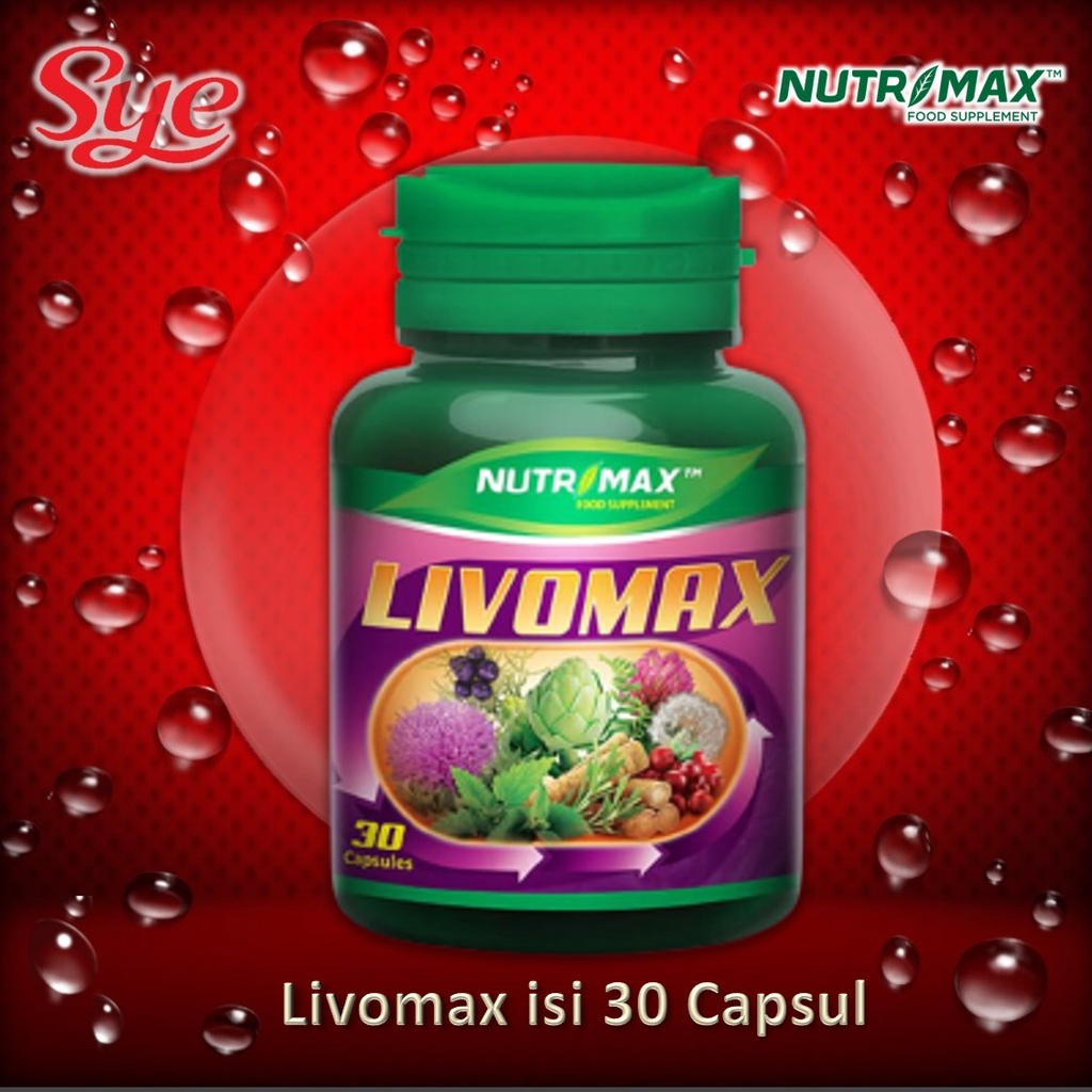 BPOM NUTRIMAX LIVOMAX 30S / NUTRIMAX LIVER &amp; KIDNEY DUO / VITAMIN HAT BATU GINJAL / SYE