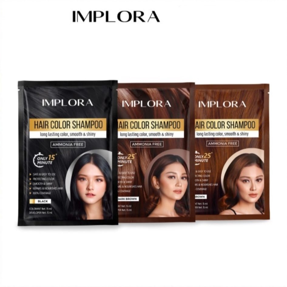 Implora hair color shampoo original