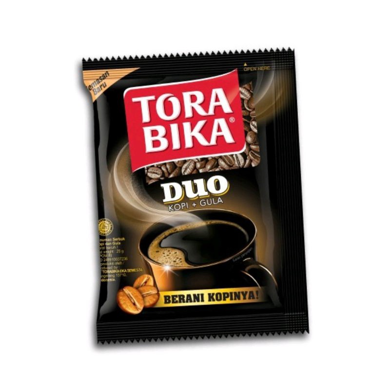 

Kopi Torabika Duo Kopi + Gula 25gr isi 10 Sachet