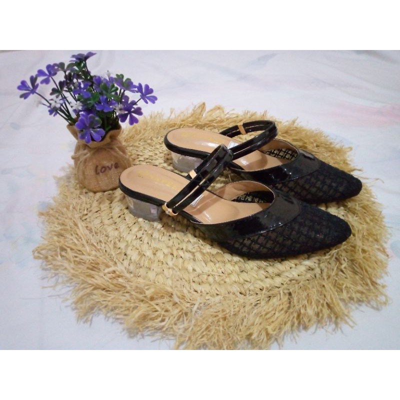 flat slop bapau hak kaca 3cm