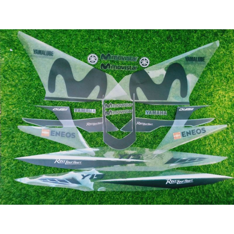 Striping Mx king Movistar Transparan Variasi