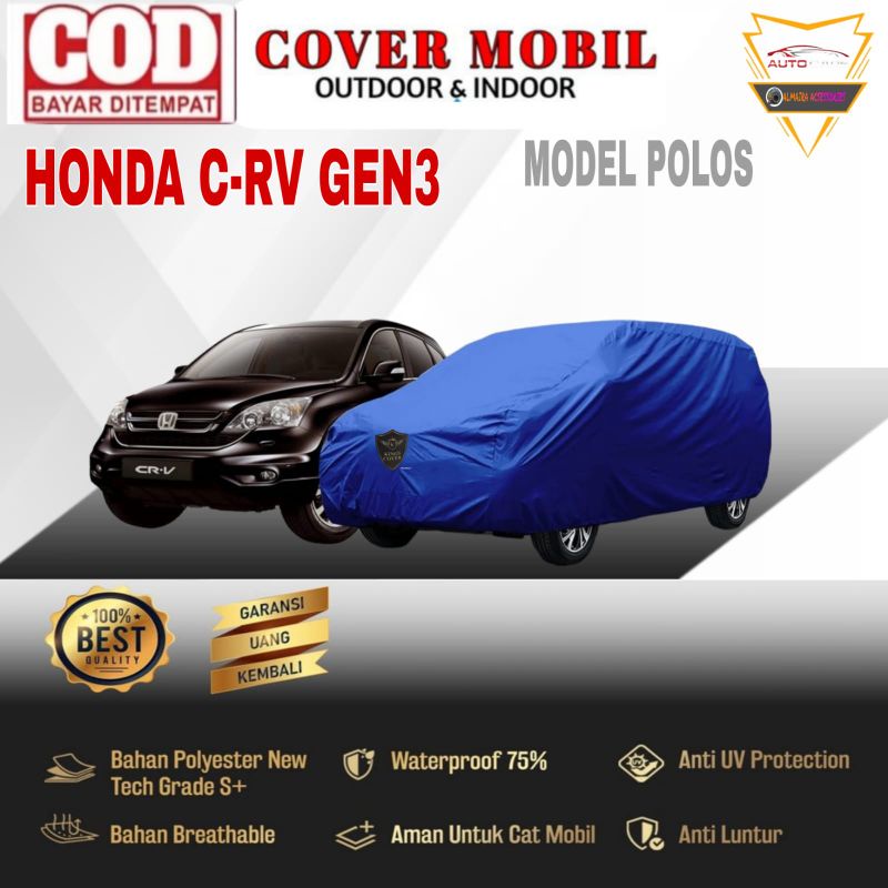 Cover Body Mobil Honda Crv Generasi 3 Sarung Mobil Honda Crv Selimut Mobil Outdoor Indoor Mantel Pelindung Mobil Crv Lama Kurungan Mobil Crv