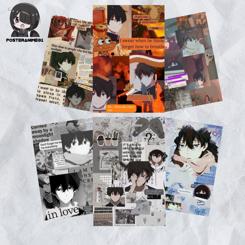 Poster Anime Aesthetic Hyouka | Poster Aesthetic Hyouka