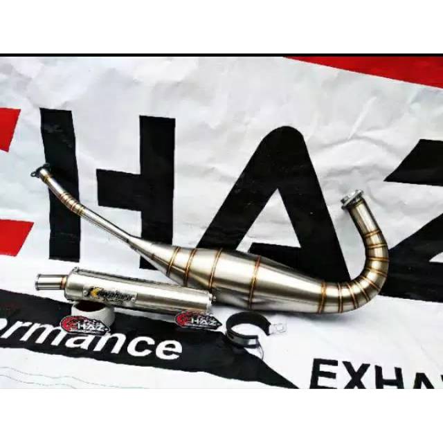 Knalpot stainles stile kawahara for ninja r dan ninja rr dan ninja ss