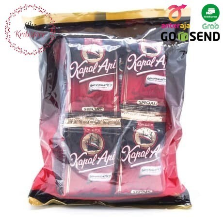 

Kopi KAPAL API Special (Tanpa Gula) 20 Sachet @ 6,5 gr