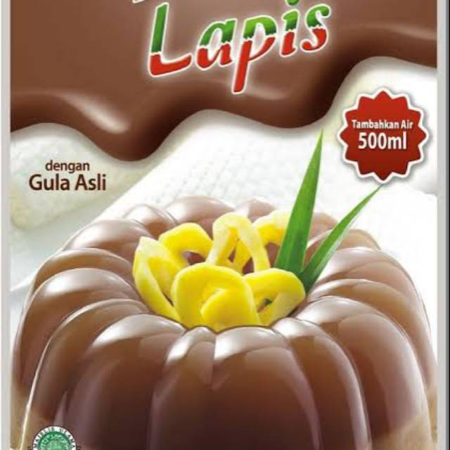 

Nutrijell nutrijel puding lapis gula Jawa 100 gr