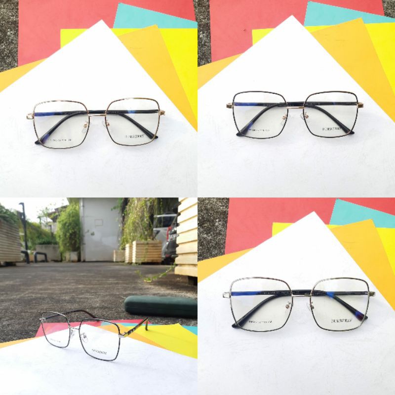 PAKET Frame Kacamata Pria/Wanita Tp.98505 Free lensa minus or plus