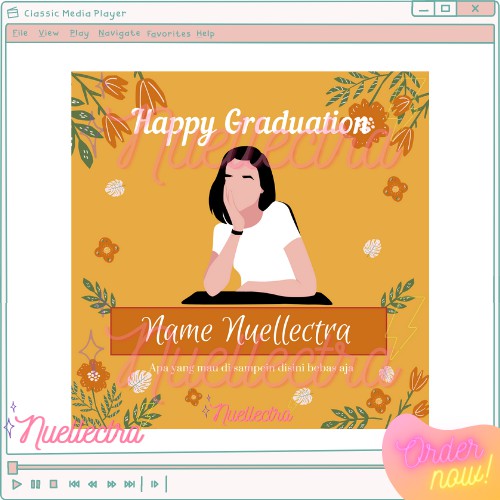 

(WISUDA1 ) Kado Wisuda Happy Graduation / Kado pacar / Kado Congrast (Baca Deskripsi )