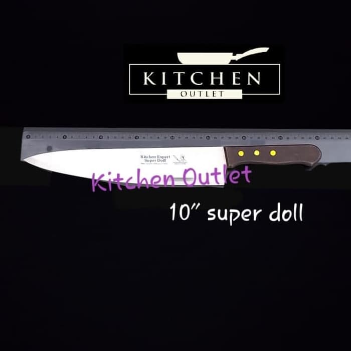 Pisau Dapur / Pisau Dapur Pisau Besar Stainless Steel 10Inch