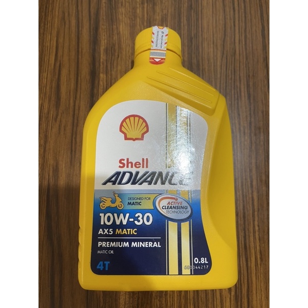 Paket oli shell Advance  matic/AX5 SAE10W-30 800ml&amp;oli AHM GEAR 120ml